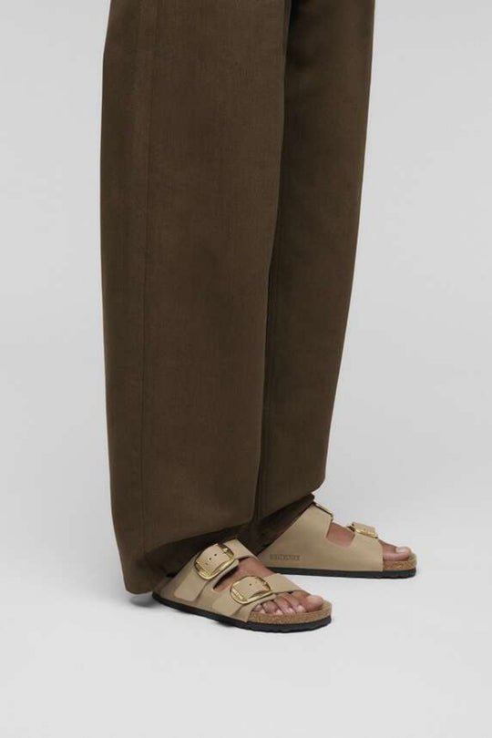 Birkenstock Arizona Big Buckle Oiled Leath Marrone Donna