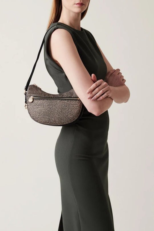 Borbonese Luna Bag Mini Naturale Donna