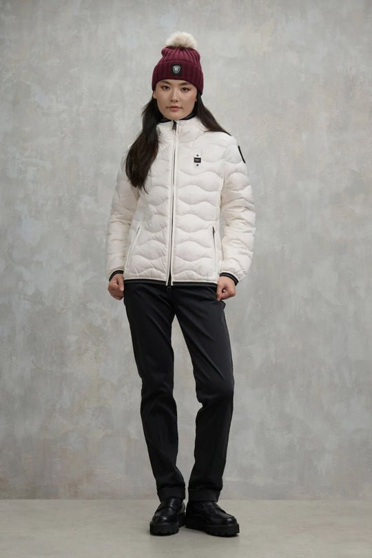 Blauer Piumino Cappuccio Ondina Donna