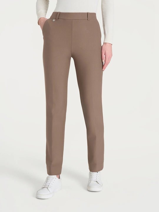 Ragno Pantalone Dritto P. Milano Verde Donna