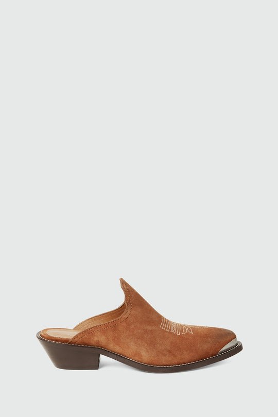 Roy Roger's Mexican Mule Suede Donna