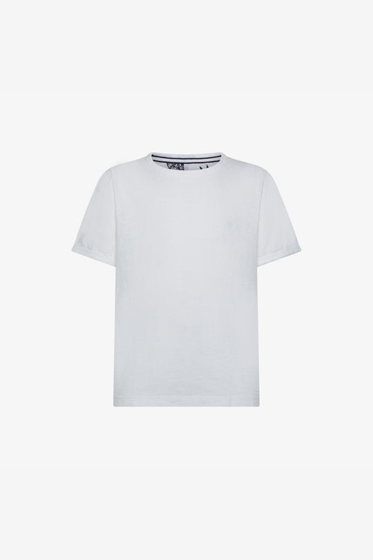 Sun 68 T-shirt Manica Corta Bianco Bambino