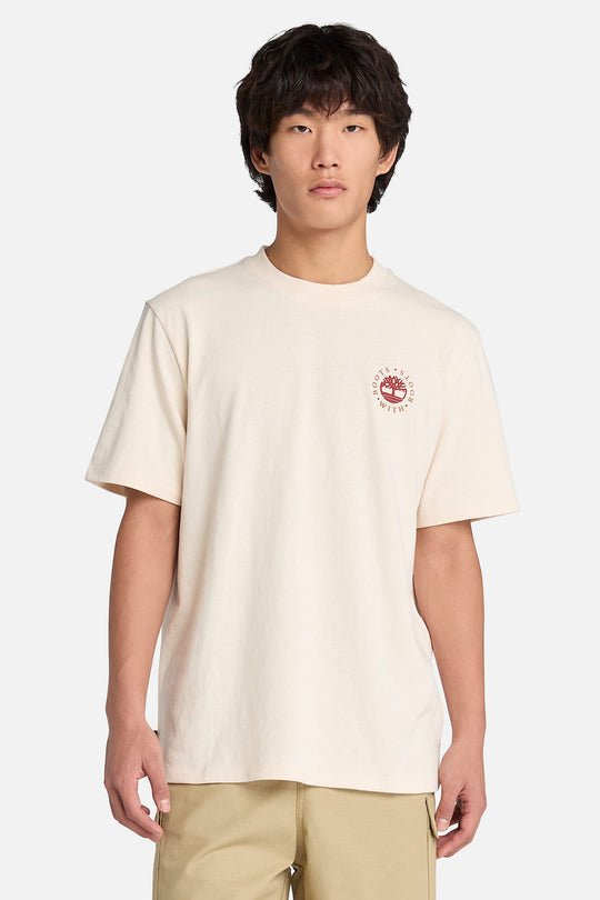 Timberland T-shirt Stampa Stampa Dietro Uomo